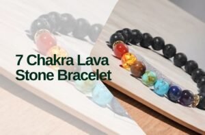 7 Chakra Lava Stone Bracelet