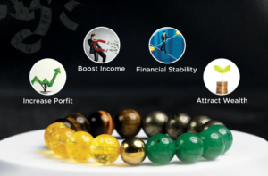 Oplica Money Maker Bracelet for Men & Women | Natural Crystal Gemstone Bracelet for Wealth, Luck & Prosperity